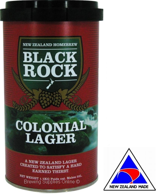 Black Rock Colonial Lager Home Brew Beer Kit | Home Brew Supplies